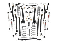 Rough Country | 4 Inch Lift Kit | Long Arm | V2 | Jeep Wrangler TJ 4WD (1997-2006) | 66370