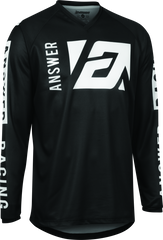 Answer Syncron Merge Jersey Black/White Youth - Large