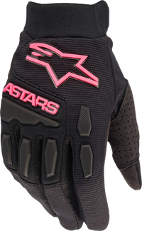 Alpinestars Stella Full Bore Gloves Black/Pink Fluo XL - Performance and Protection