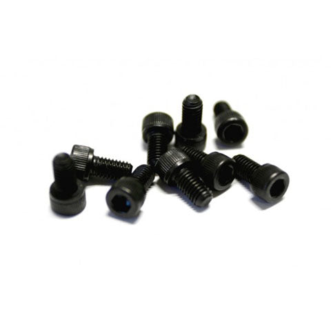 BigGun Exhaust 40-S007 1/4X20 Base Plate Allen Screws (4 Pack) - Socket Head (Black)