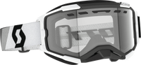 SCOTT Fury Snowcross Goggle Premium Black/White Clear - 278605-7702043