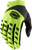 100% Airmatic Gloves - Fluo Yellow/Black (Part No: 10000-00010)