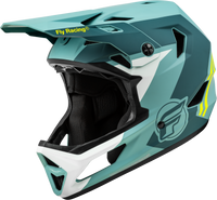 FLY RACING Youth Rayce Bicycle Helmet Matte Blue Stone/Hi Vis 73-3610YM