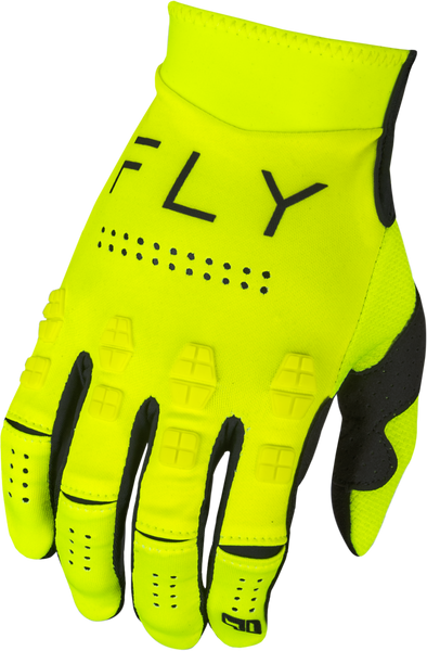 FLY RACING Evolution Dst Gloves Hi Vis/Black XL - Premium Race Glove