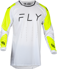 FLY RACING Evolution Dst Jersey White/Hi Vis - Part Number 377-123S