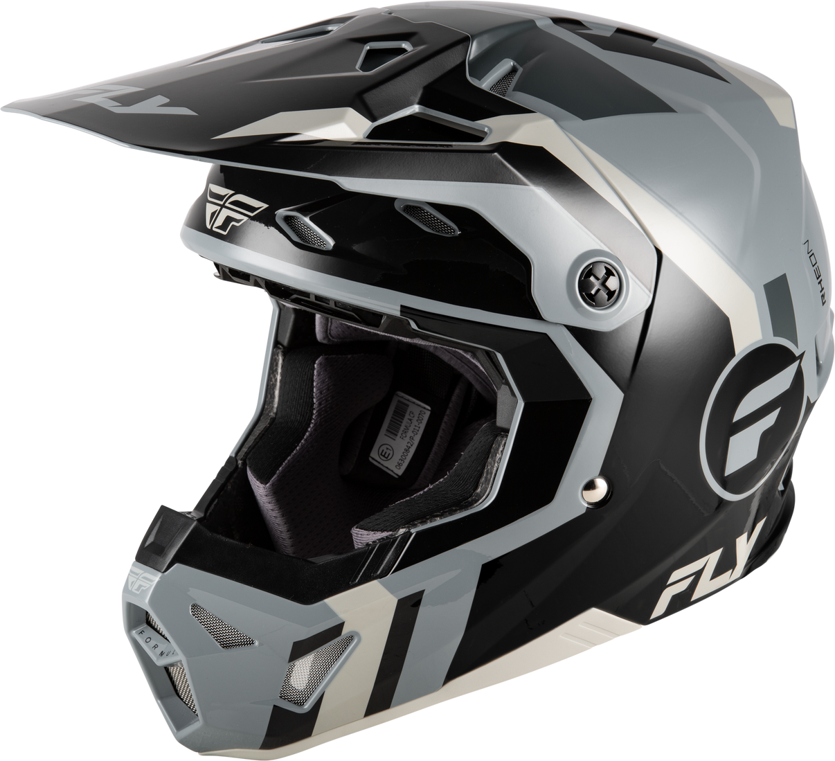 Youth Formula Cp Seal Helmet Black/Grey/Light Grey Yl