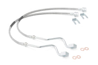 Rough Country | Brake Lines | Stainless | FR | 4-8 Inch Lift | Ford F-250/F-350 Super Duty (99-04) | 89705