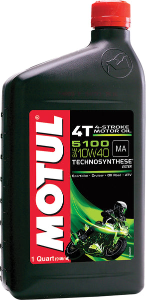 MOTUL 108087 Ester/Synthetic Engine Oil 10W-40 1 Quart