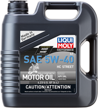 LIQUI MOLY HC Street Oil 5W-40 - 4L - Part Number 20414