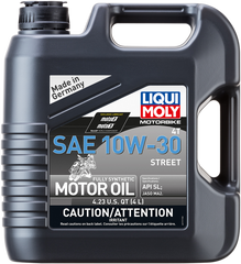 LIQUI MOLY Street 4T Oil - 10W-30 - 4 L - Part Number 20420