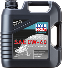 LIQUI MOLY Snowbike Synthetic Oil - 0W-40 - 4L (Part Number: 20358)