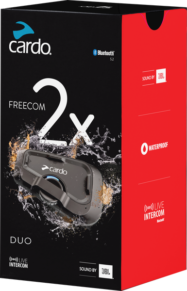 Cardo Freecom 2x Bluetooth Headset Duo - FRC2X103