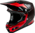 FLY RACING Formula S Carbon Legacy Helmet - Red Carbon/Black, Part 73-4447L, Large