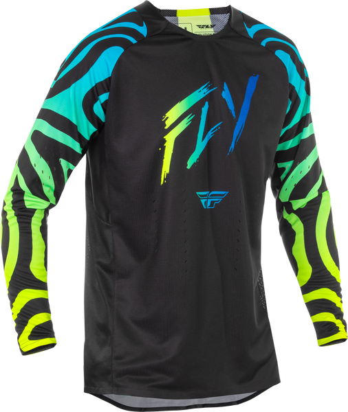 FLY RACING Evolution Dst Zen Jersey Black/Blue/Hi Vis - Part #378-124S