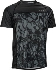 FLY RACING Super D Jersey Dark Grey Camo/Black - Part Number 352-8140S