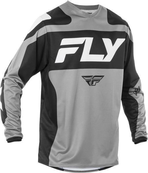 FLY RACING F 16 Jersey Grey/Black/White Small - Performance and Comfort