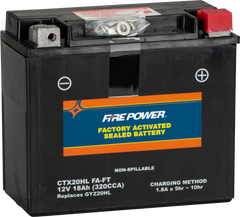 Battery Ctx20hl (Fa) Ft Sealed Factory Activated