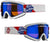 BEER OPTICS Ice Cold Beer Goggle - Blue Mirror (Part Number: 067-06-815)