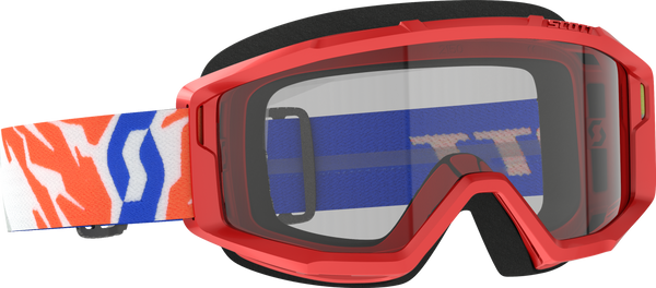 SCOTT Primal Youth Goggle Red Clear - Part Number 403026-0004043