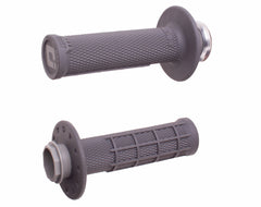 ODI H36MXG Micro X Lock On Grips Half Waffle Grey/Black (Soft)