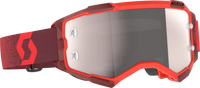 SCOTT Fury Goggle Red Silver Chrome Works - Part Number 272828-0004269