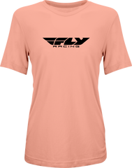 Women's Fly Origin Corp Tee Peach 2x