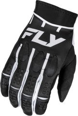 FLY RACING Evolution Dst Gloves Black/White 3X - Premium Protective Race Gloves