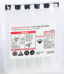 YUASA YTX12-BS Electrolyte Pack - Essential Battery Maintenance Solution