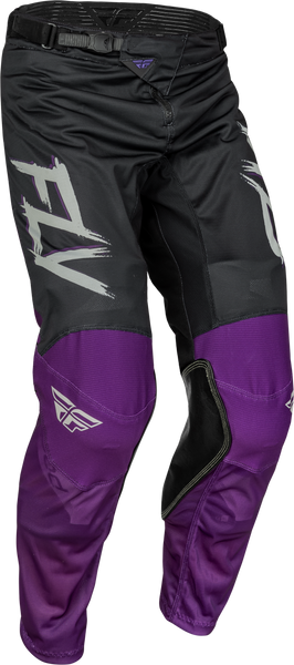 Kinetic Mesh Rave Pants Black/Purple/Silver Sz 30