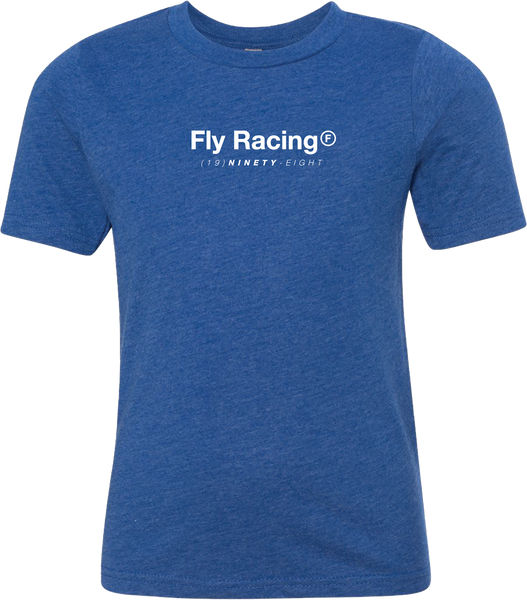 FLY RACING Youth Fly Lost Tee Royal Blue YL - Premium Comfort and Style