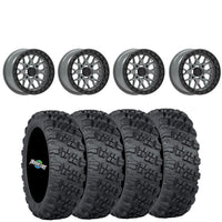 Valor Offroad V07 SATIN GRAPHITE beadlock on ITP Versa Cross
