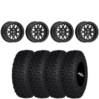 Valor Offroad V07 SATIN BLACK beadlock on ITP Coyote