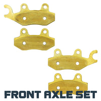 Kawasaki Brute Force 750/650 2005-2026 Front Brass Brake Pad Set