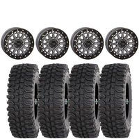 System 3 SB6 Gunmetal mounted on FRONTLINE BDC TIRES