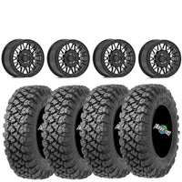 Valor Offroad V08 beadlocks on Valor Offroad Alpha tires