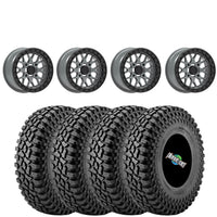 Valor Offroad V07 SATIN GRAPHITE beadlock on Super ATV Incursion A/T