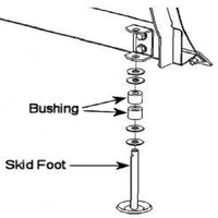 Denali ATV/UTV Replacement Skid Foot - SFAT