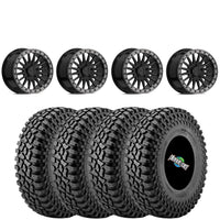 VALOR OFFROAD V06 GLOSS BLACK BEADLOCK ON SUPER ATV INCURSION A/T