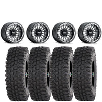 Metal FX Delta Beadlock Satin BLK/Contrast Cut on Frontline BDC
