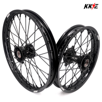 KKE 19/16 Factory Size Kids Big Wheels Rims Fit KTM SX 85 2021-2024 All Black