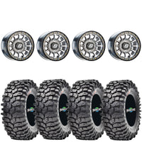 Sedona Sano beadlock machined on Maxxis Roxxzilla | 4/137 4+3 (+10mm)