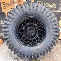 MSA M50 Clubber Wheels on 30x10-14 Maxxis Sticky Roxxzilla Tires – Mounted UTV Kit