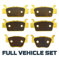Honda Rincon TRX680/Rubicon 700 2008-2026 Brass Brake Pad Set
