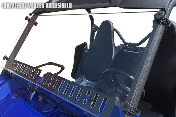 Yamaha Wolverine Dual Vent Windshield W/Hard Coat