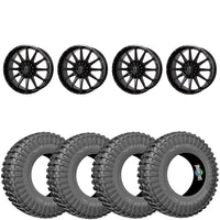 Frontline 762 Gloss Black beadlock on Broad Peak Baer XT | 4/137