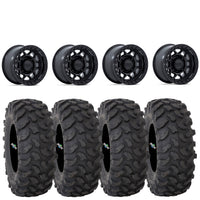 KMC Torx Matte Black beadlock on System 3 XTR370 | 4/137