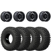 KMC Torx Matte Black beadlock on EFX MotoCrusher | 6/5.5