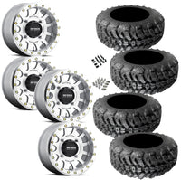 Method 401 Machined beadlocks 4/137 mounted on Interco Sniper 920 tires