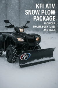 KFI ATV Snow plow Kit Steel Blade 48" 54" or 60"