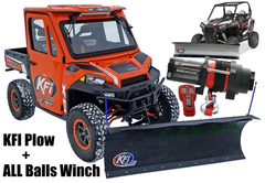 KFI UTV Snow Plow Packages